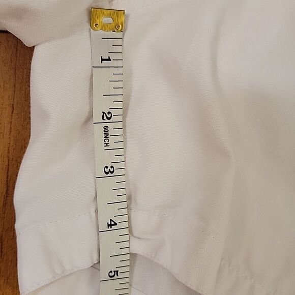 Columbia white cotton canvas shorts Size 14 - Picture 11 of 11